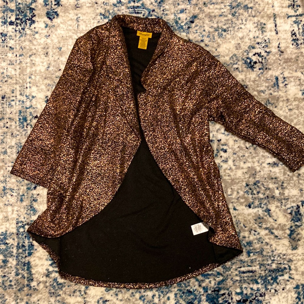 Wrangler cardigan type sweater size small